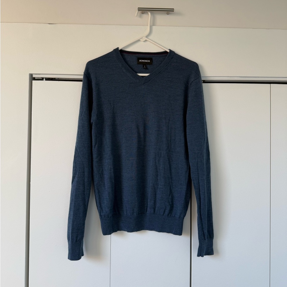 Bonobos Washable Merino Wool V-Neck Sweater